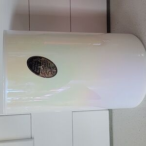 Vintage E.O. Brody Irridescent Hand Blown Glass Vase Large Made in USA MCM